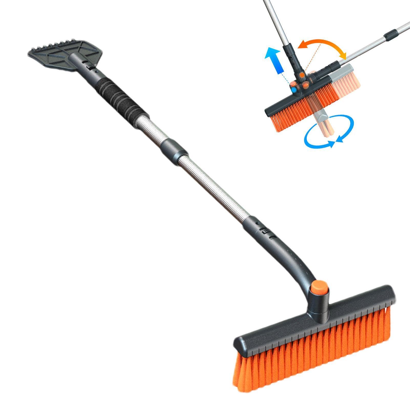 未使用✨スノーブラシ アイススクレーパー グリップ付き 車 SUV トラック用 Amazon.co.jp: HEEYA 44インチ スノーブラシ SUV用 アイス